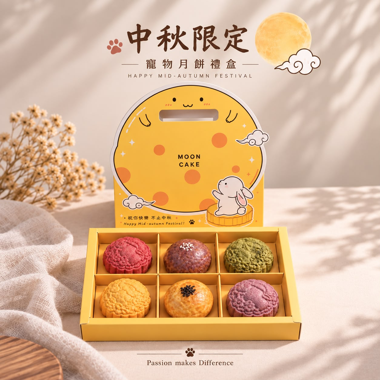 2026 🌕 🅽🅴🆆  寵物月餅 -『 食肉獸 』登月套餐🌕