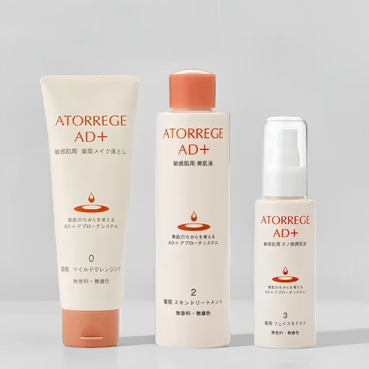 日本製 樂敦製藥 Atorrege AD+ 基礎三件套 💖 敏感肌必備｜潔膚 + 補濕 + 鎖濕 💖