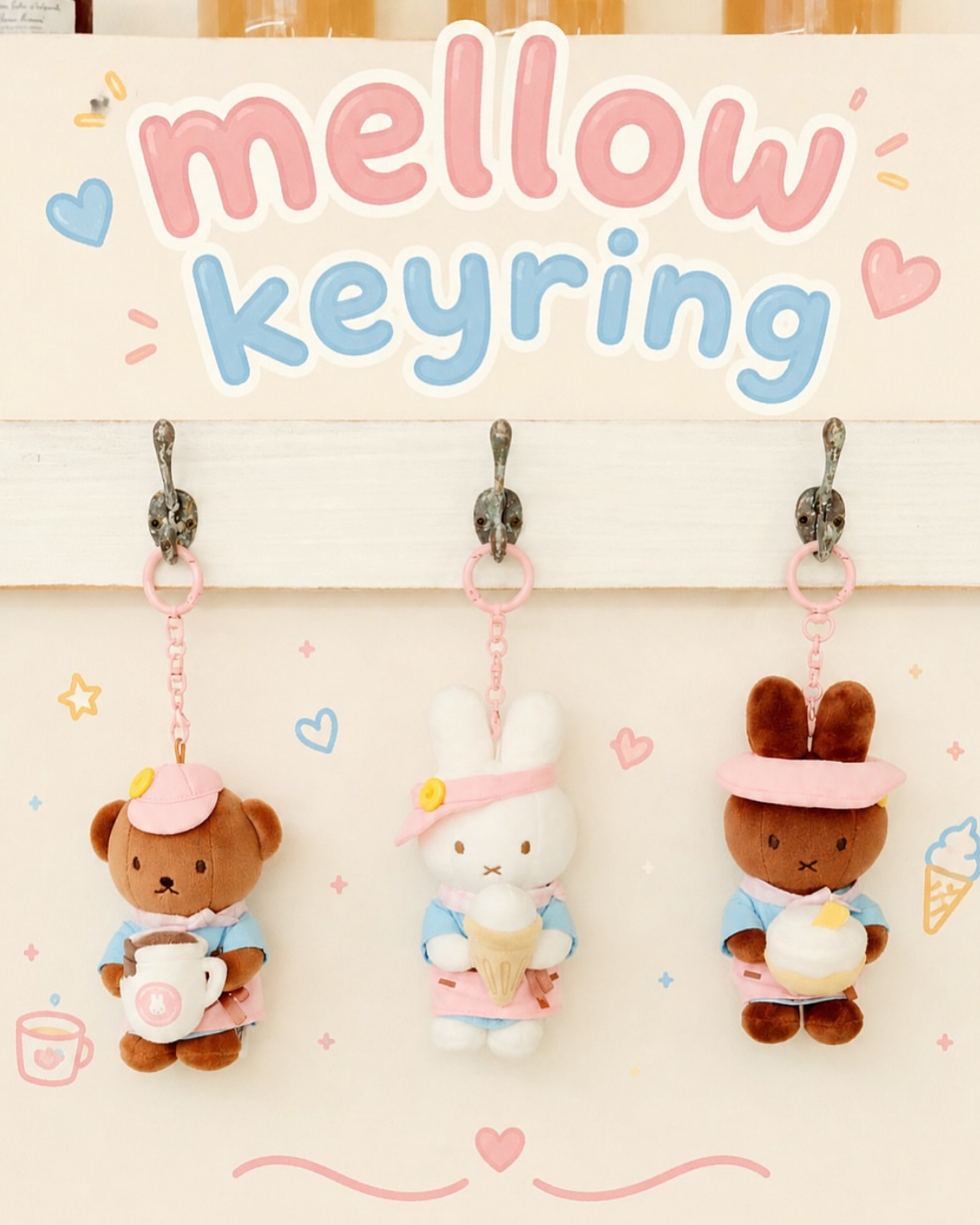 Miffy Mellow Keyring & Screen Buddy