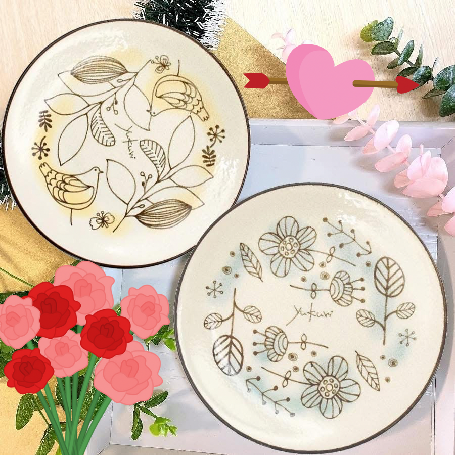 【日本製】美濃燒芬蘭秘境陶瓷晚餐盤