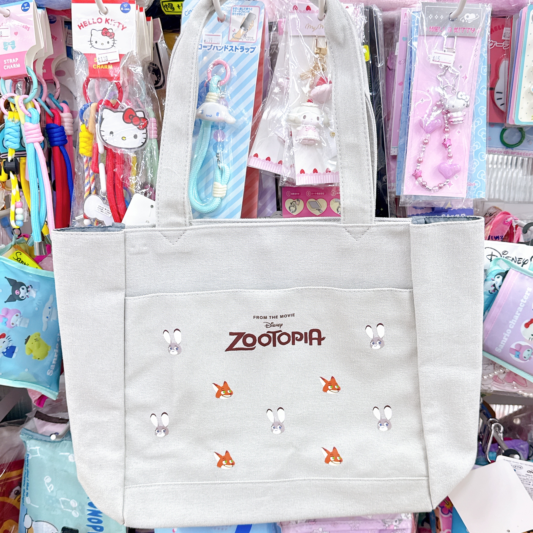 日本直送日本版zootopia可上膊帆布袋