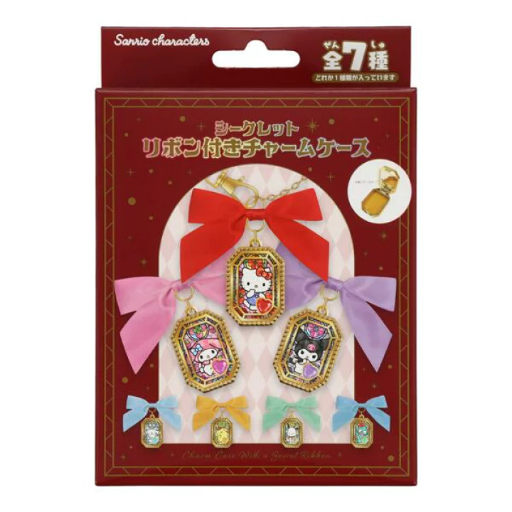 日本預訂📍日本Sanrio寶石風連鏡盒仔吊飾盲盒