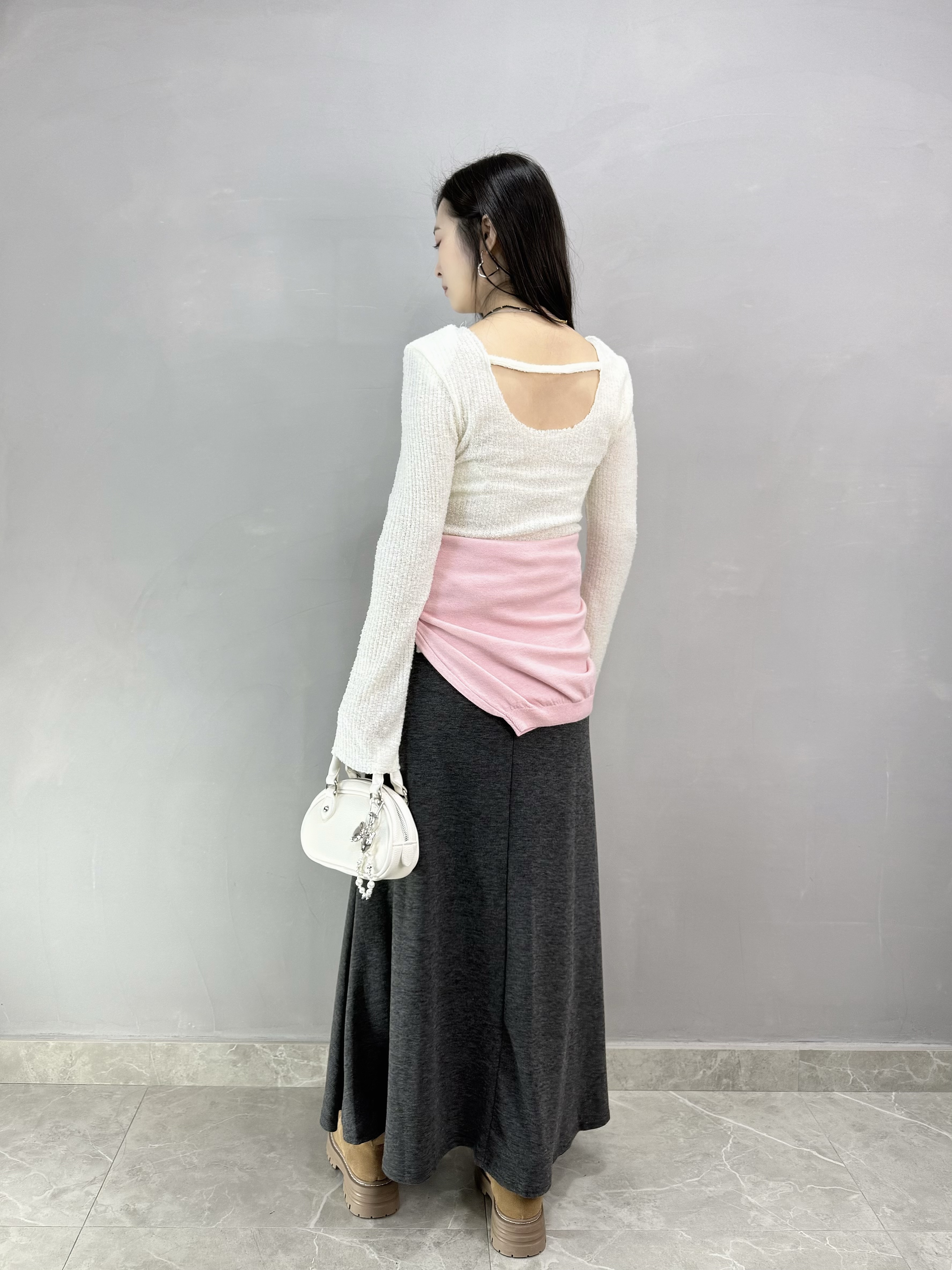 G70 U背字母開叉Tee