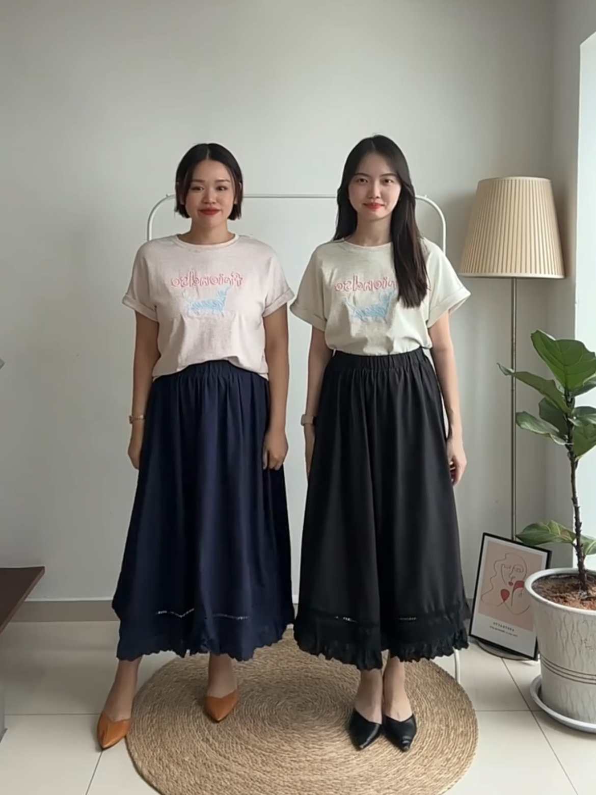 T4059 Dog Embroidery Tee - 4 Colors