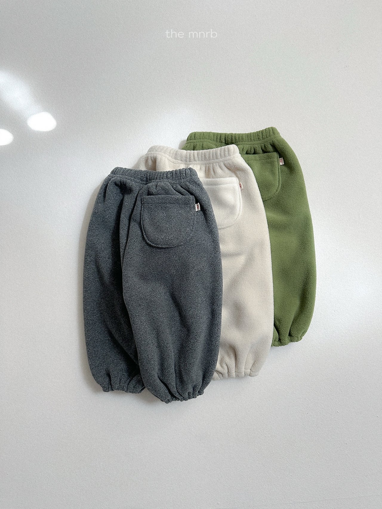 Mnirobe | Teddy jogger pants