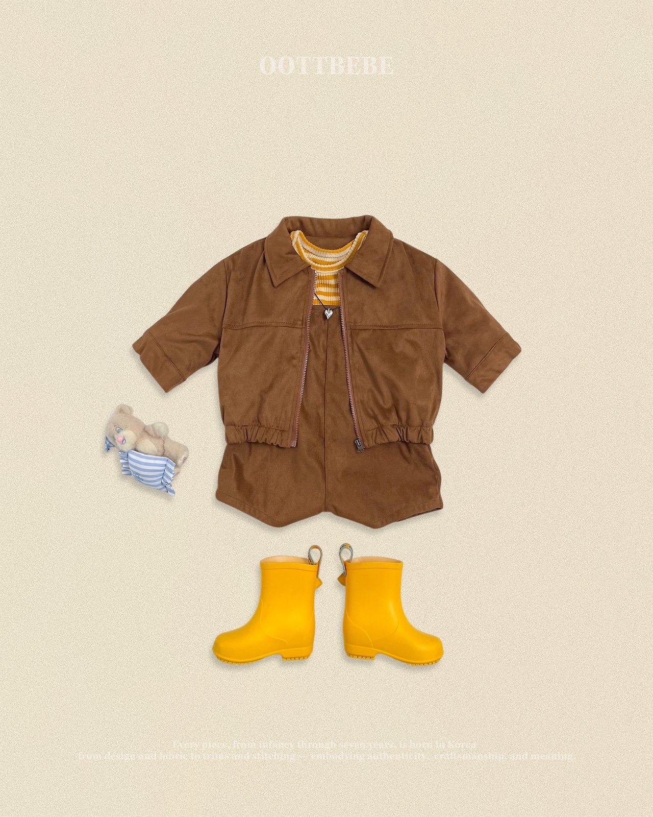 OOTT | Brown Suede Jacket