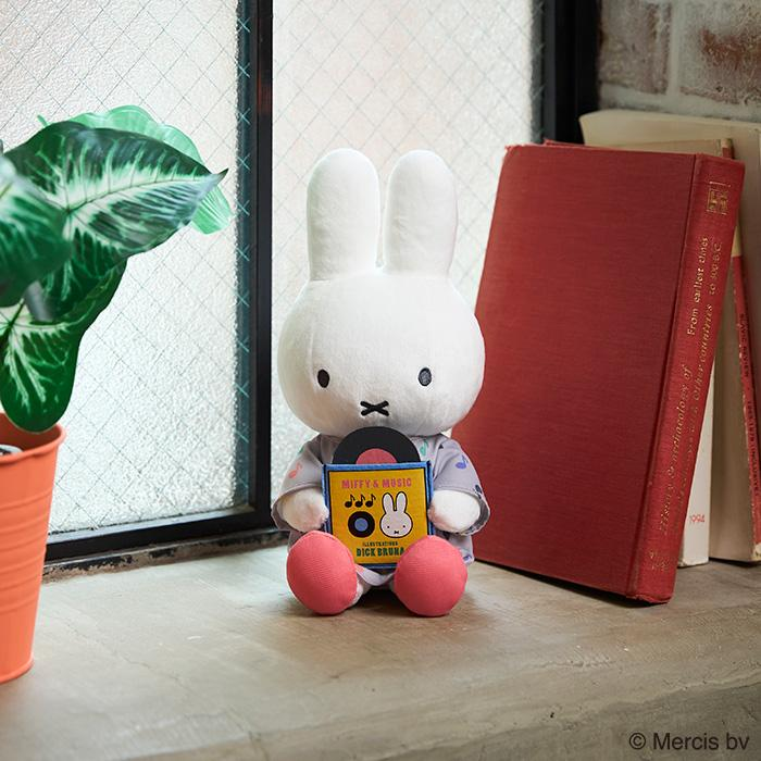 ⚡️限時抵價⚡️｜日本直送 Miffy ＆Music 唱片毛絨公仔