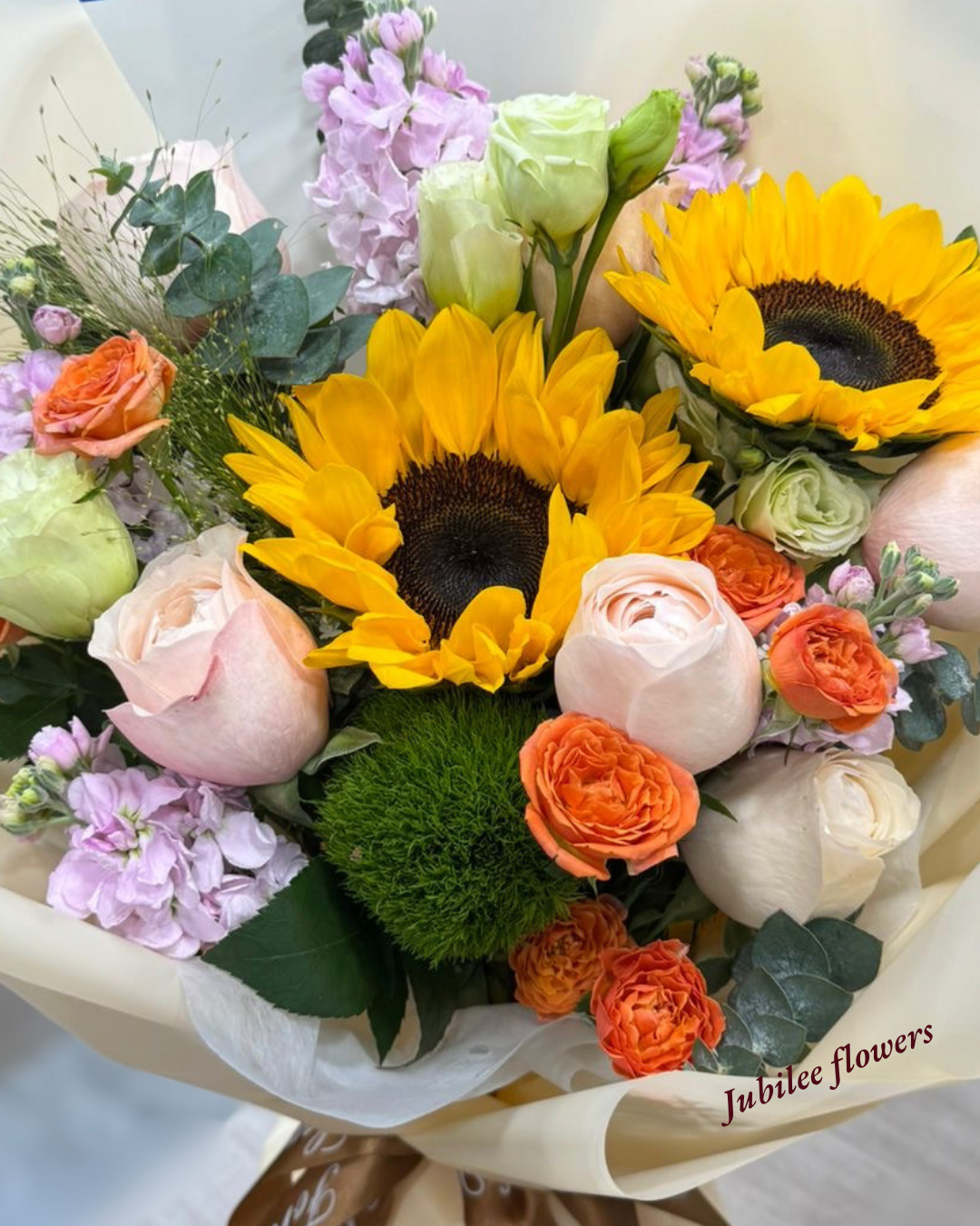 🌻向日葵玫瑰花束 