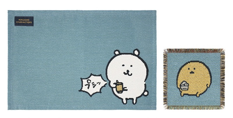 [預購] NAGANO Joke Bear 4月10日新品 食器餐具 - 餐墊+杯墊set  (2款選)
