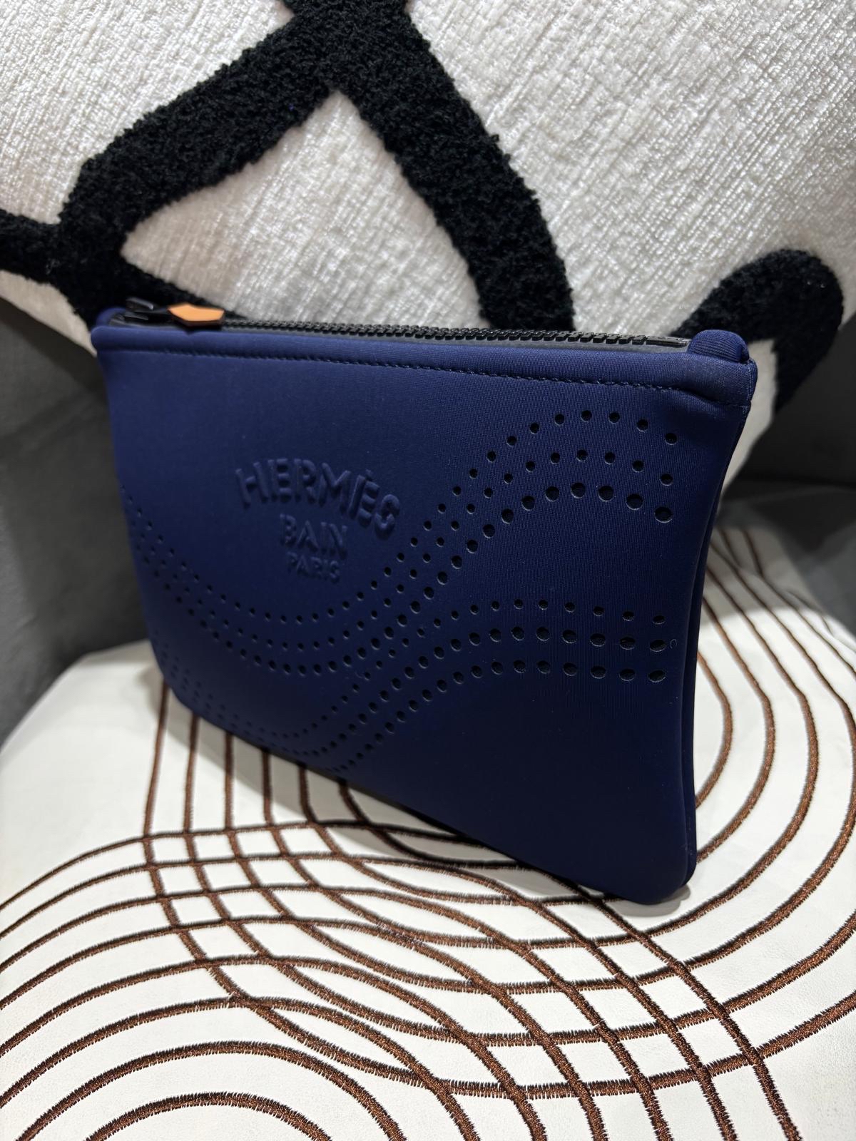 全新 Hermès Neobain Waves 收納包 zip pouch  100%Authentic, 全新未使用品