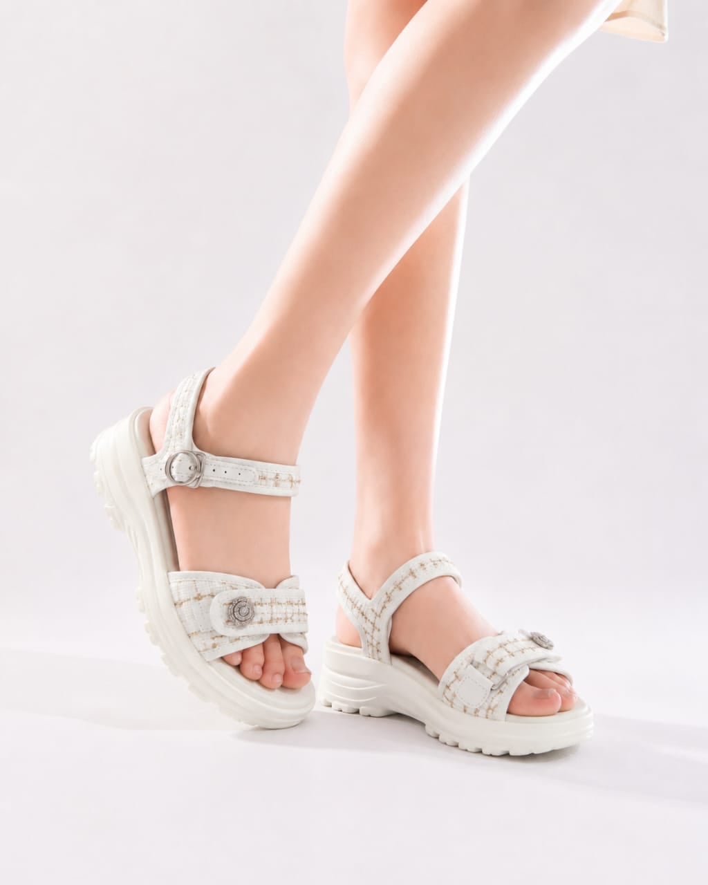 84019  2 Colour Céleste Sandals