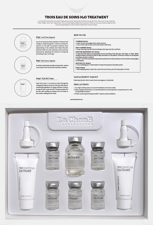 Trois Eau De Soins H2O Treatment
