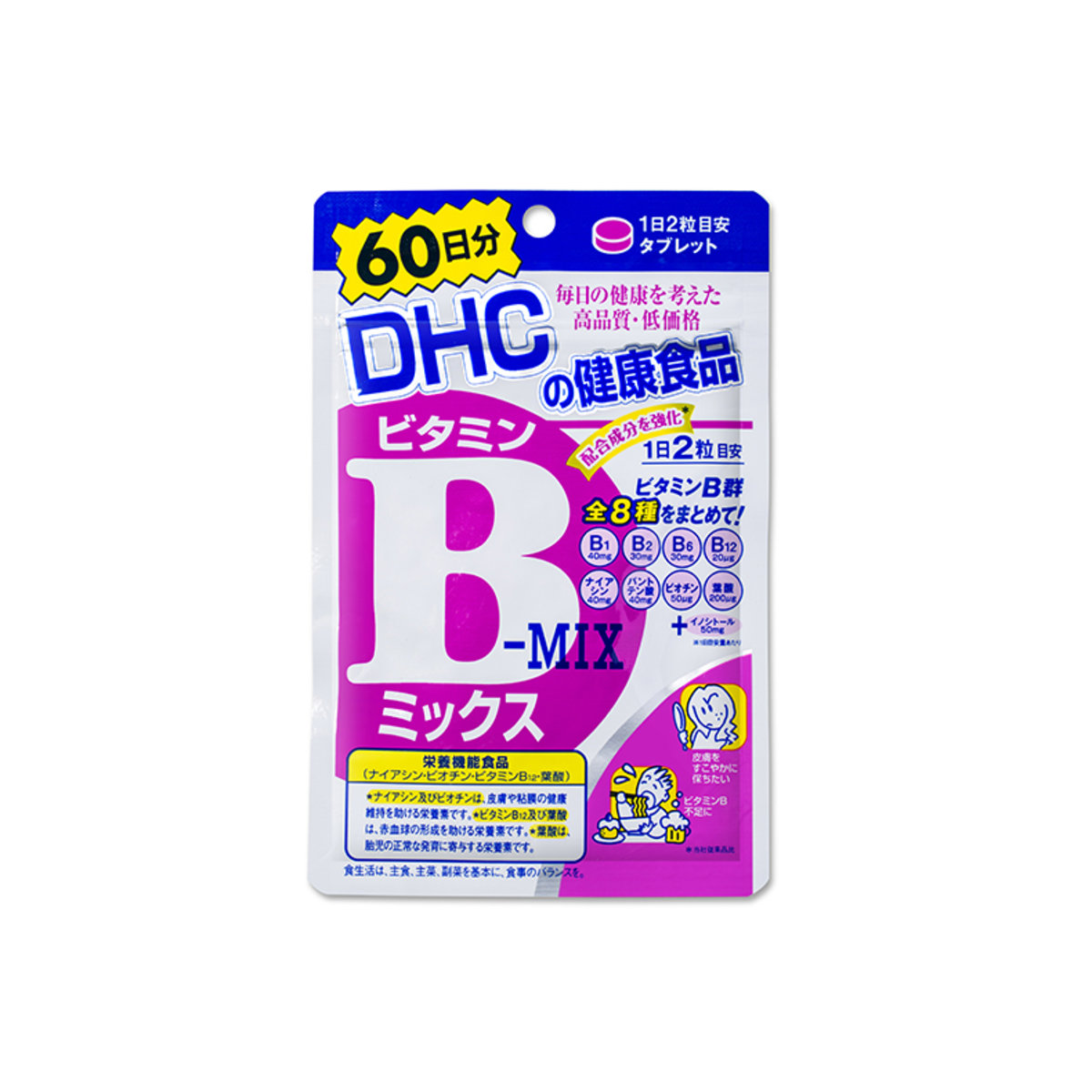 DHC 維他命B雜補充食品 (120粒)