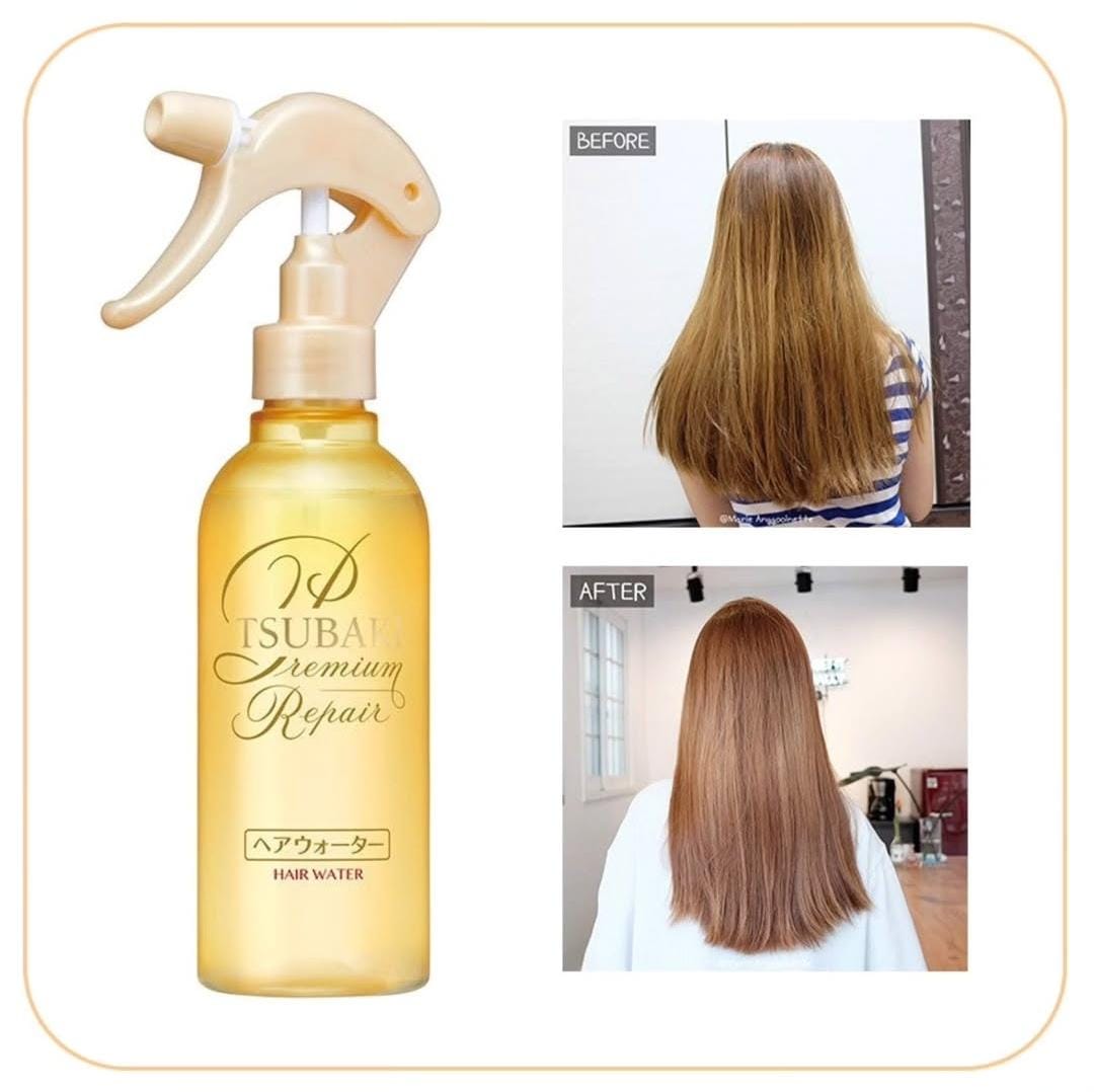 日本Shiseido TSUBAKI 零秒沙龍修護護髮噴霧