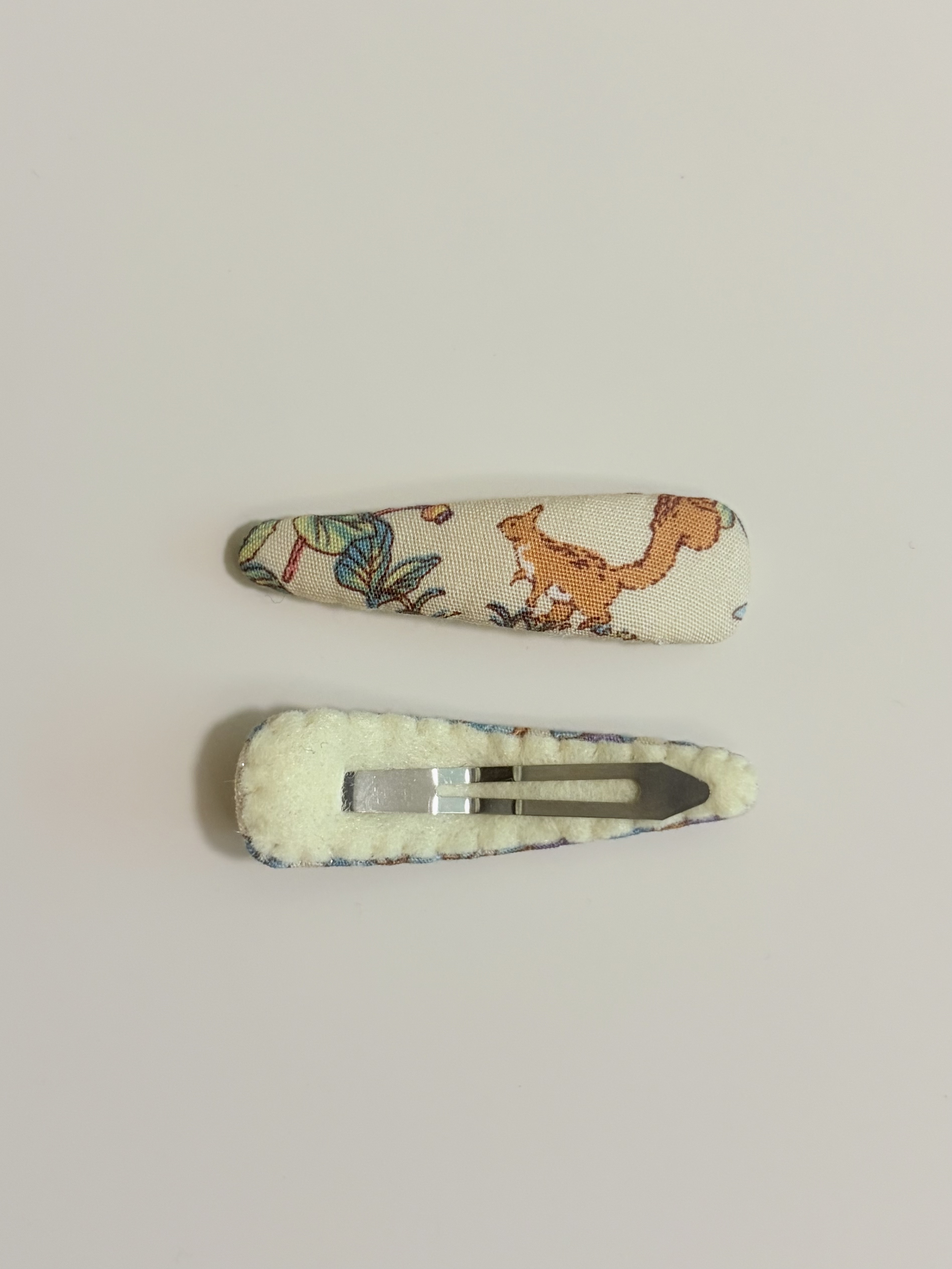 森系小動物水滴夾（5cm）