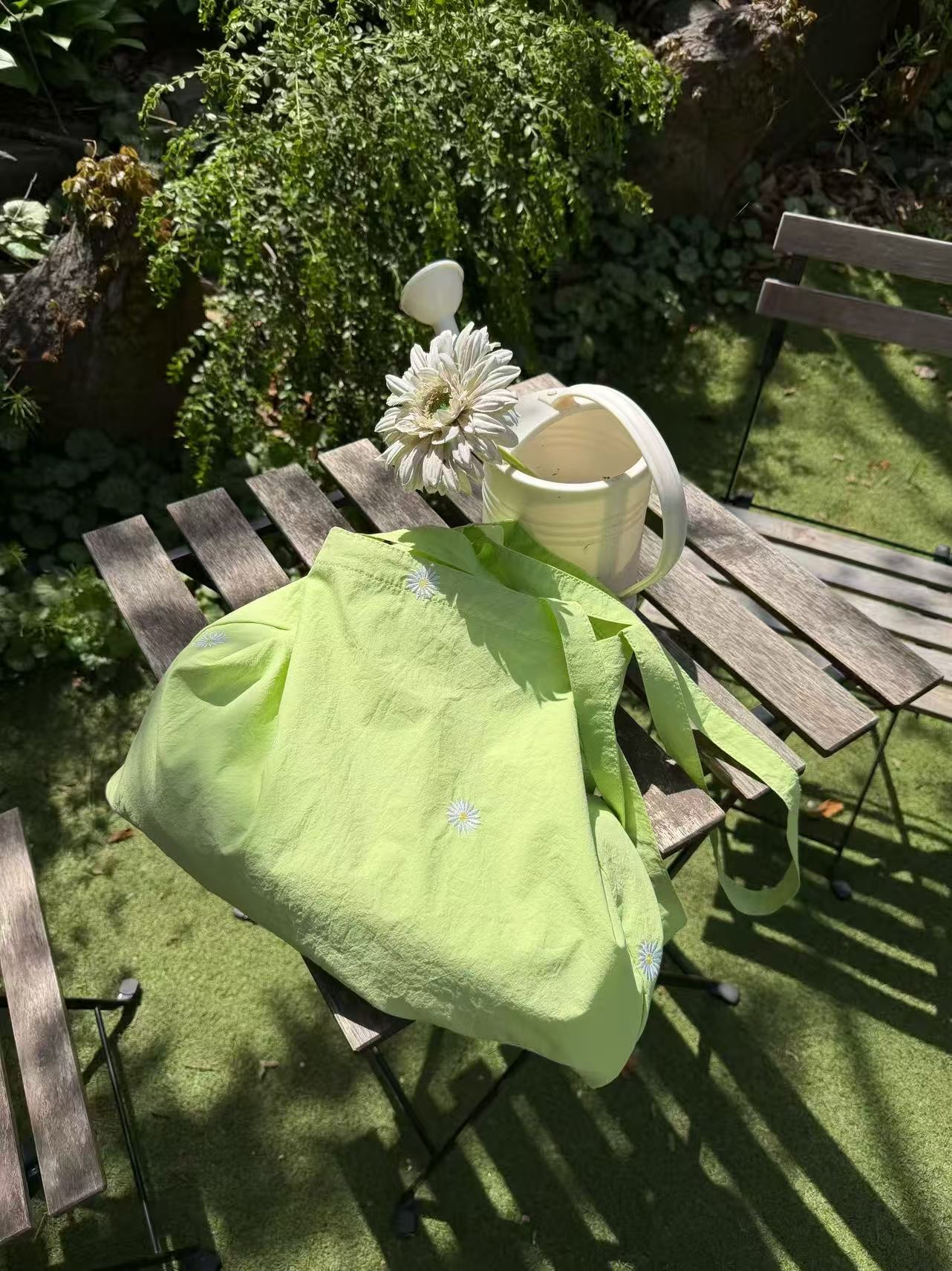 韓國精緻小刺繡休閑袋