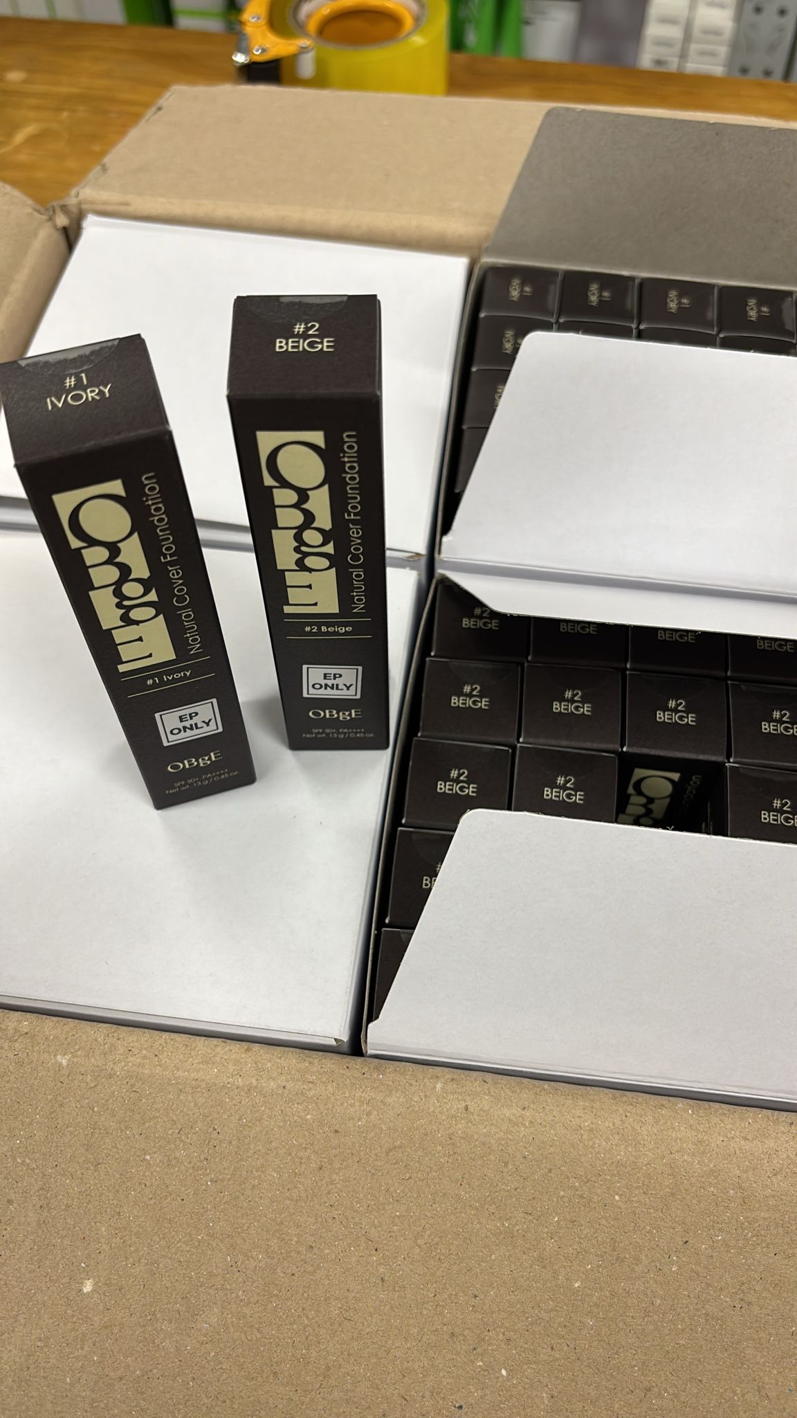 韓國 OBgE 自然遮瑕粉底棒13g