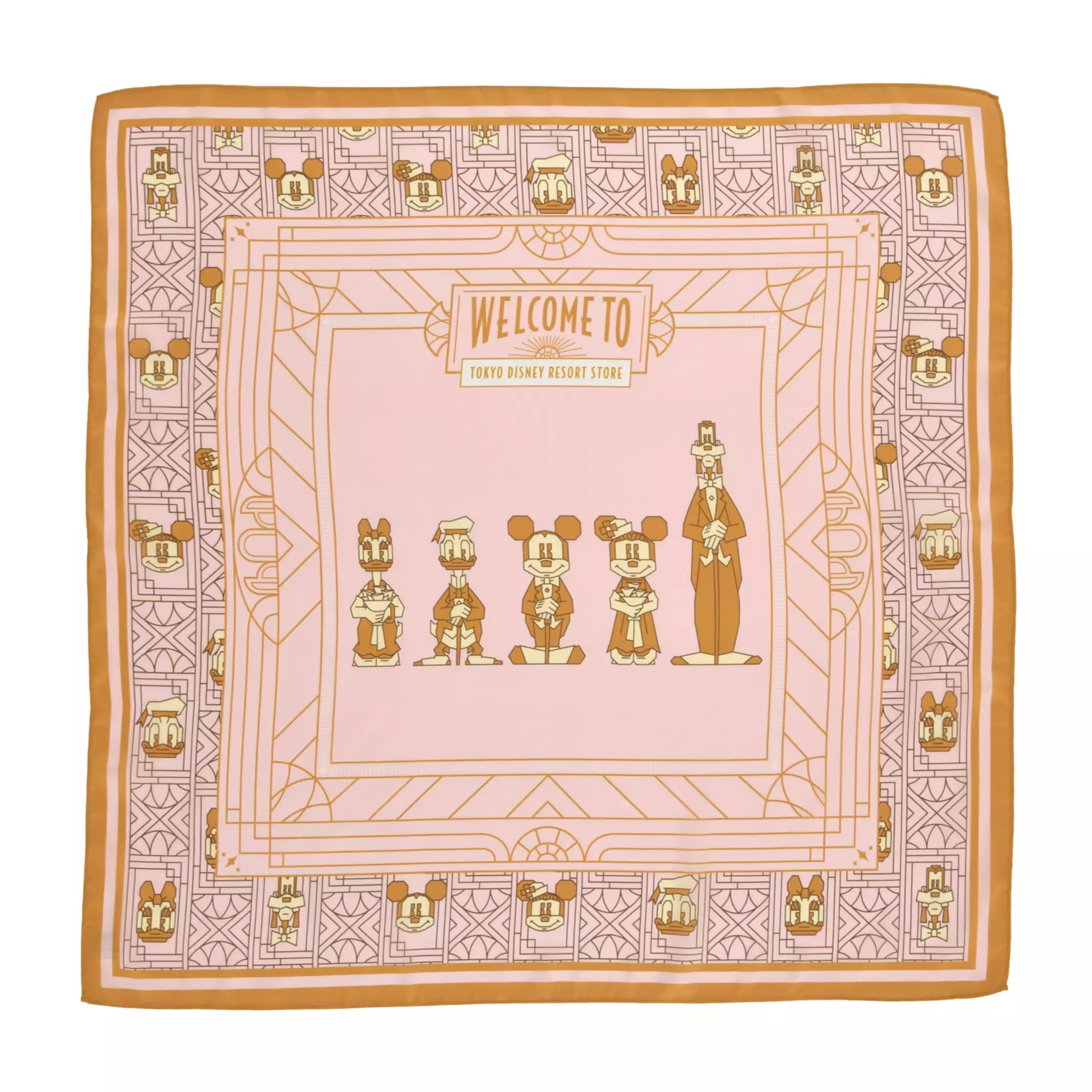 🌸 【預訂】Mickey & Friends Scarf - Tokyo Disney Resort Store's Renewal Opening 1st