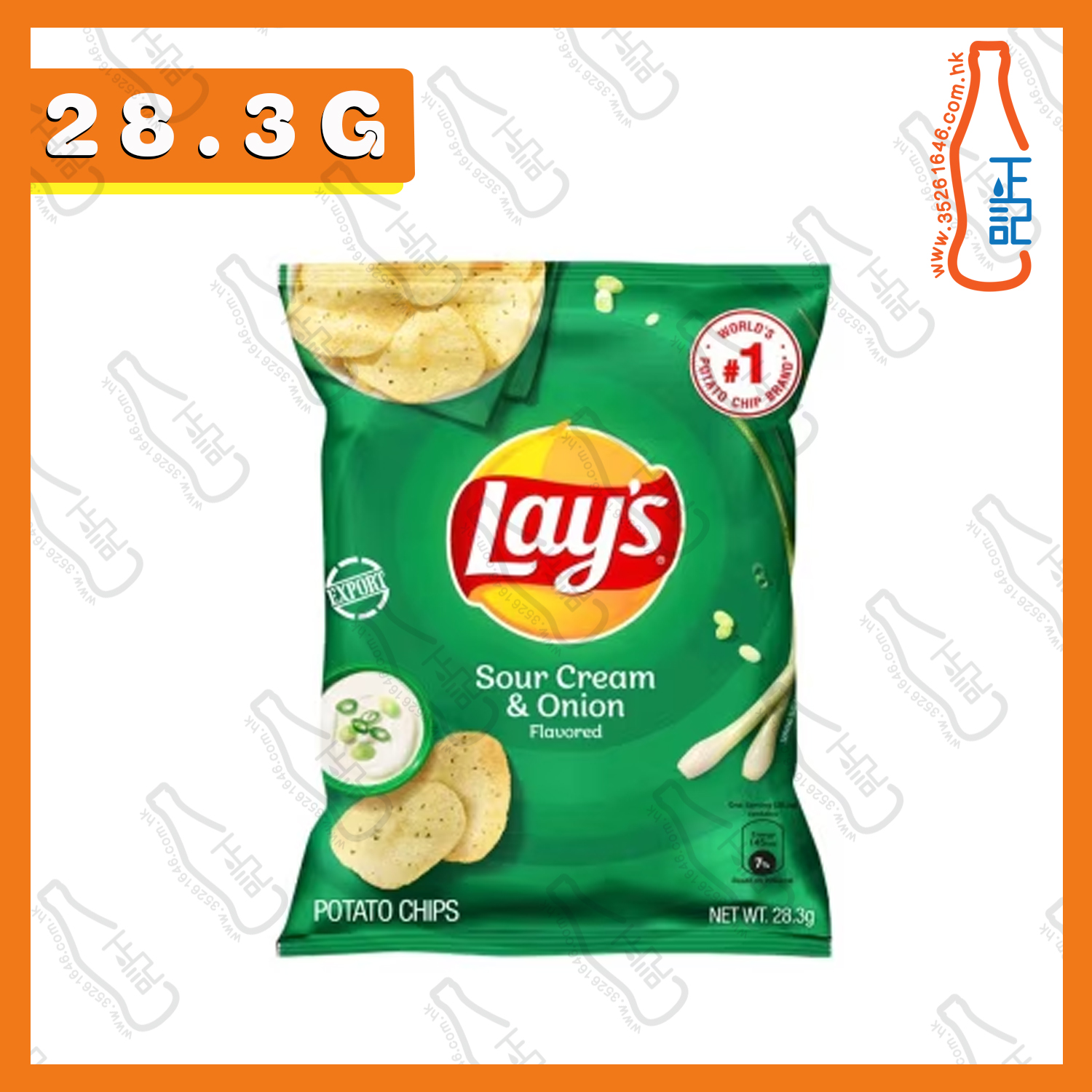 ==Lay's樂事 洋葱忌廉味薯片 28.3g 