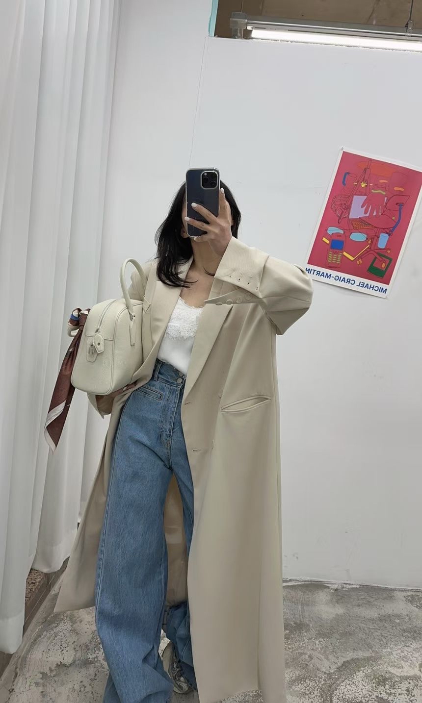 C19 前袋牛仔闊褲