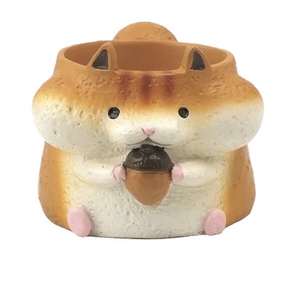 預售 花栗鼠小花器/收納兜