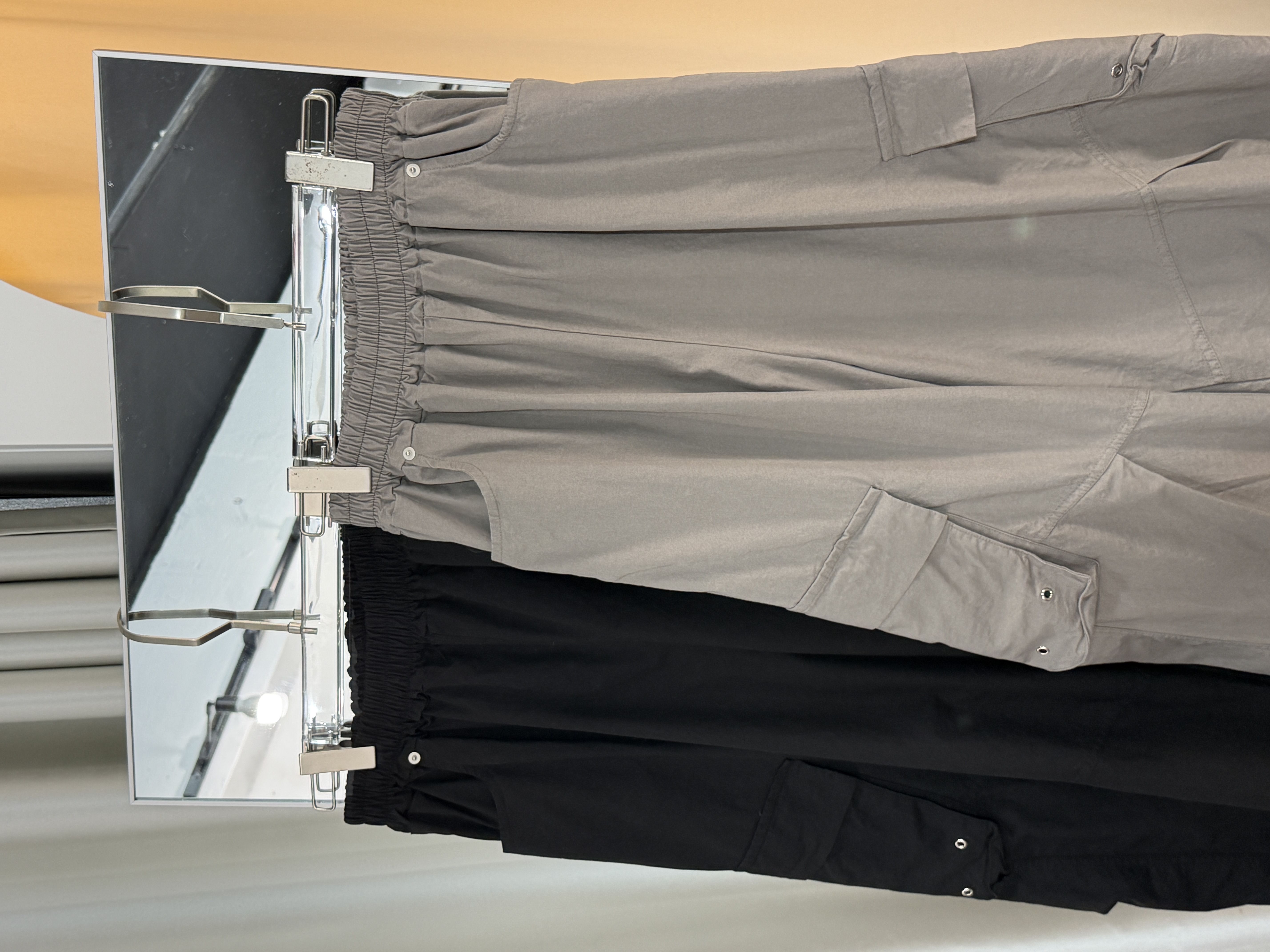 休閒大袋工裝褲