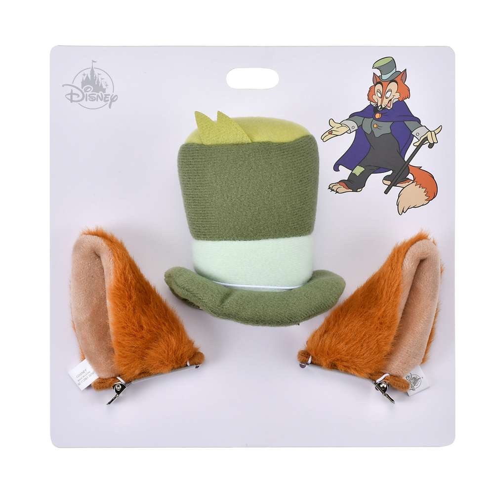 🎀【預訂】Disney Costume Accessories Honest John 髮夾套裝帽子和耳朵