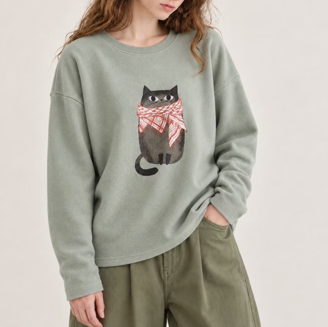 可愛😻貓Tee