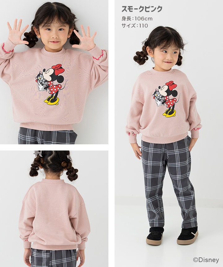 🆕【⭐訂購⭐】🇯🇵日本直送 🌀 #Disney #Minnie 束袖衛衣［4款選］🌀 [PLJA-0301] [261129]