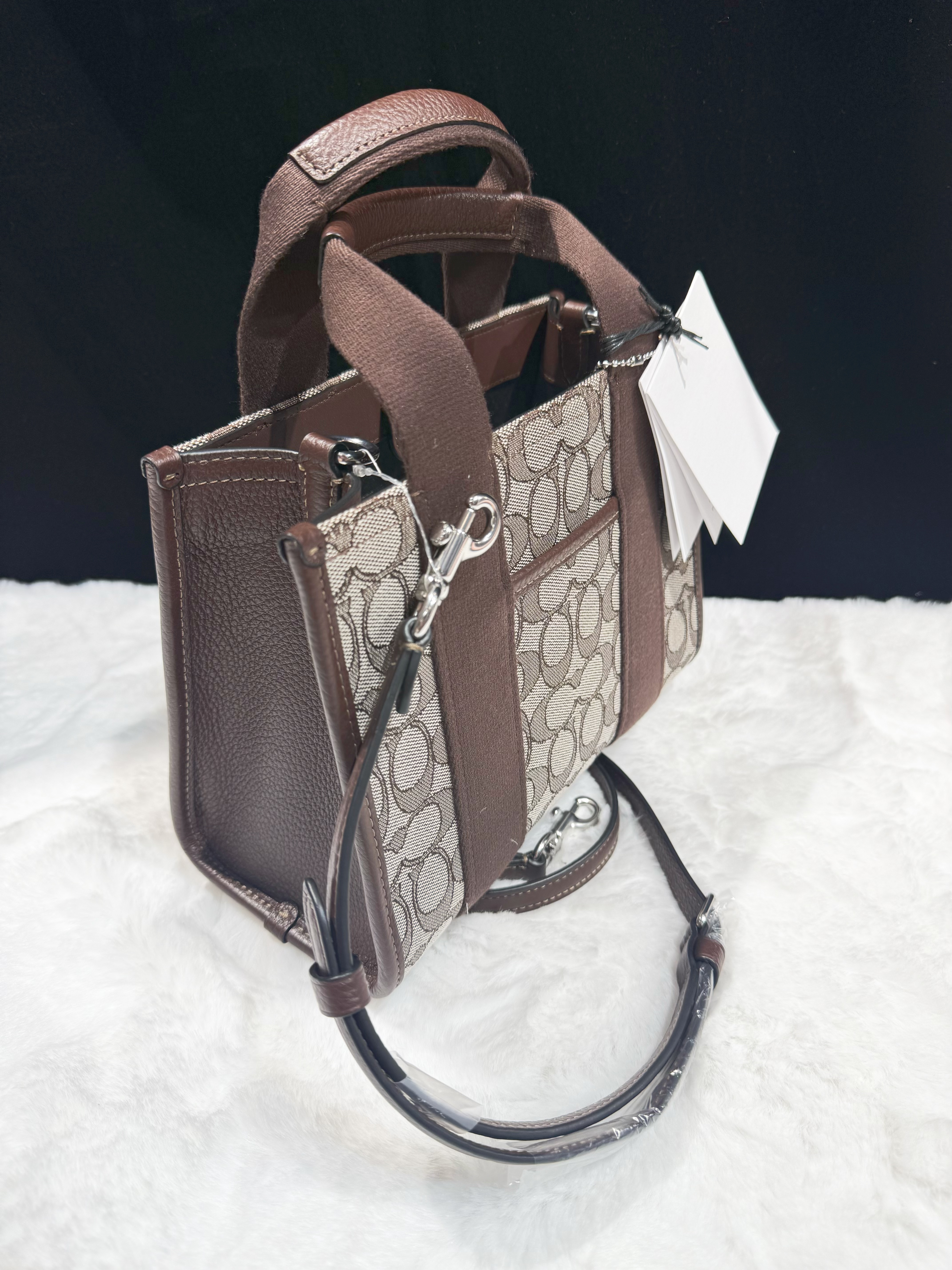 Coach Smith tote canvas/brown/m