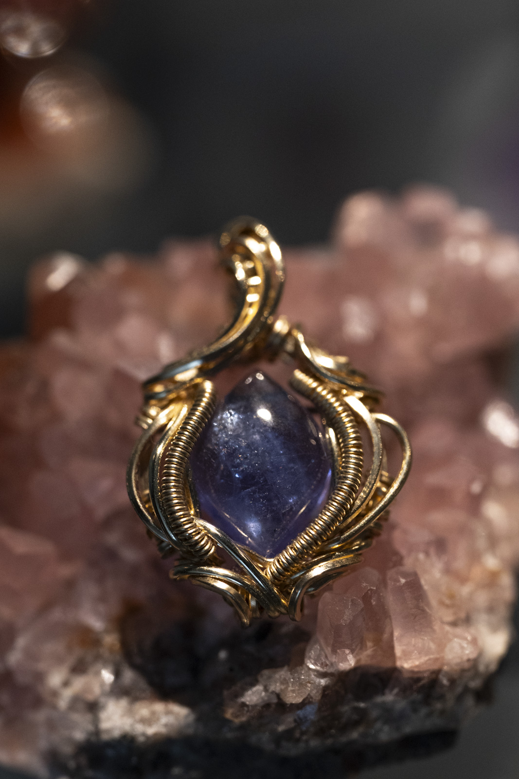 WAS 坦桑石頸鏈 - Tanzanite Pendant