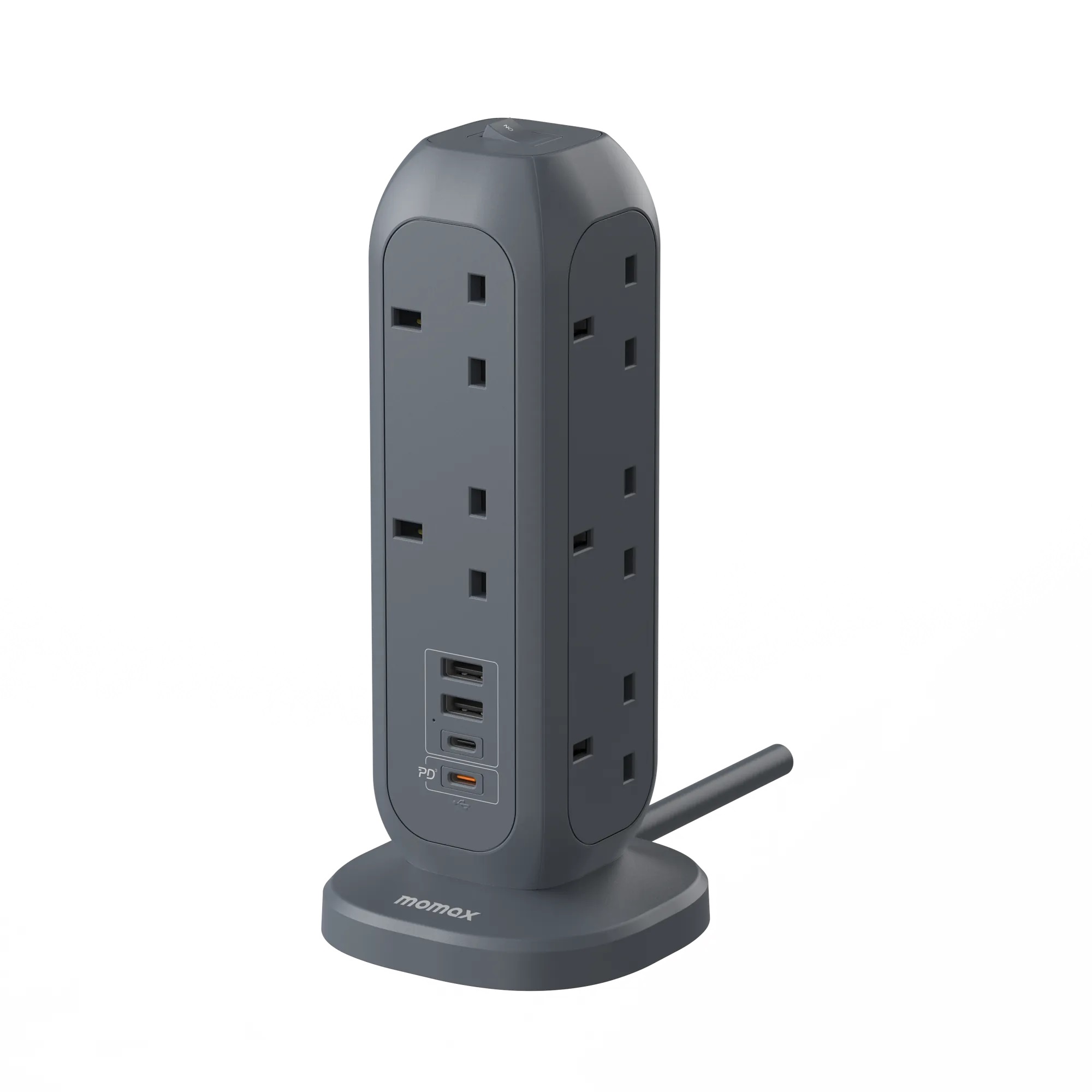 Momax OnePlug PD20W 2A2C 11位拖板 US11