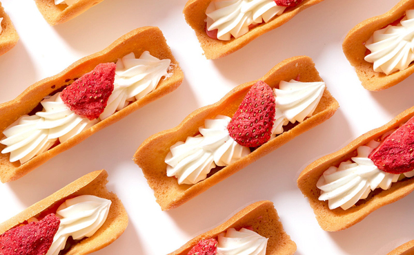 日本直送AMANBERRY福岡甘王草莓奶油薄脆