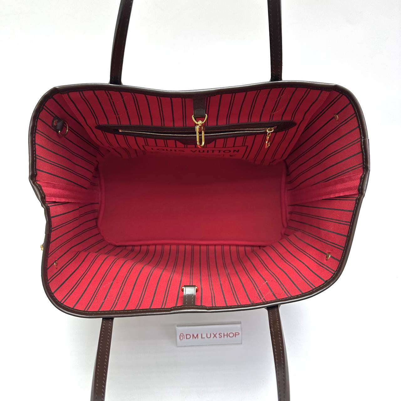 LV Damier Ebene Neverfull MM