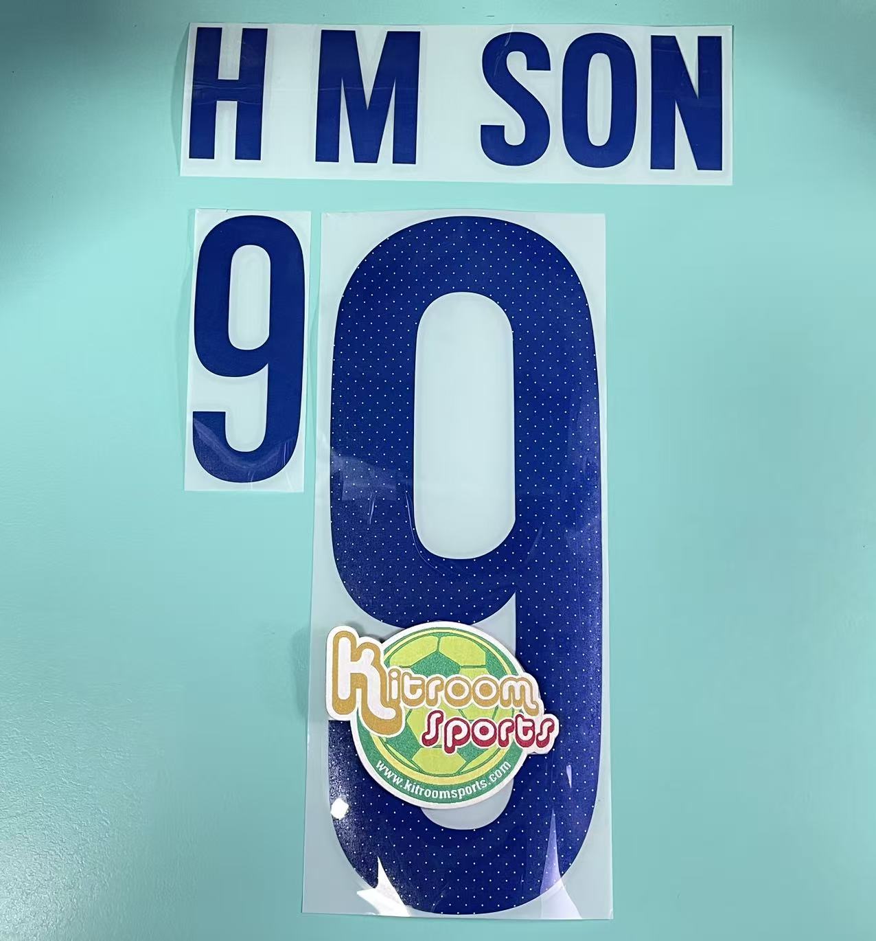 2014 Korea Away Nameset #9 H M SON