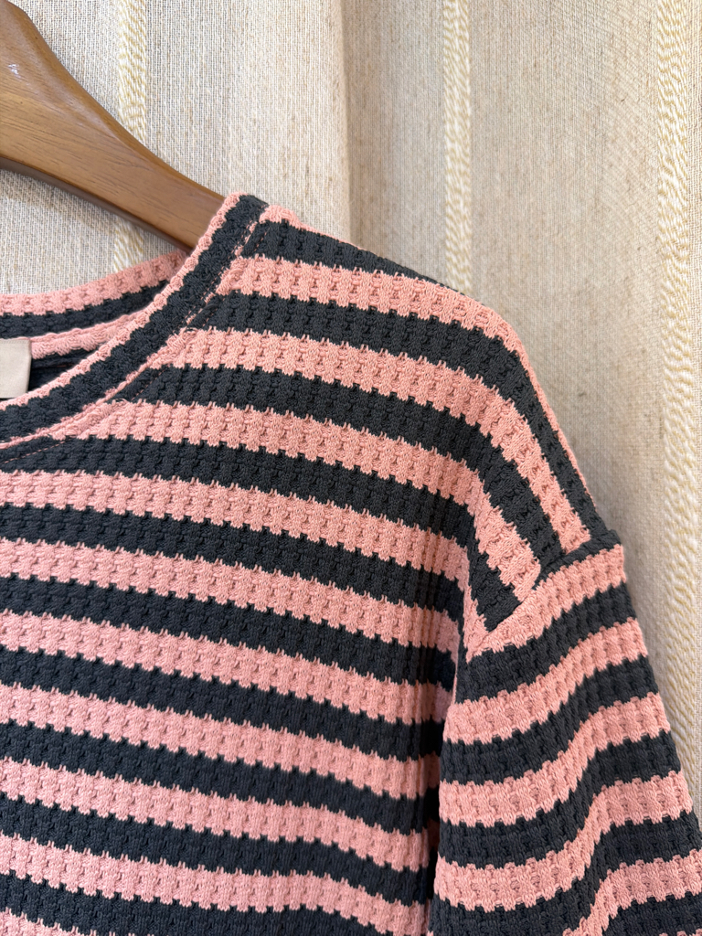 TP3 ✨自家品牌  最新撞色間條TOP✨