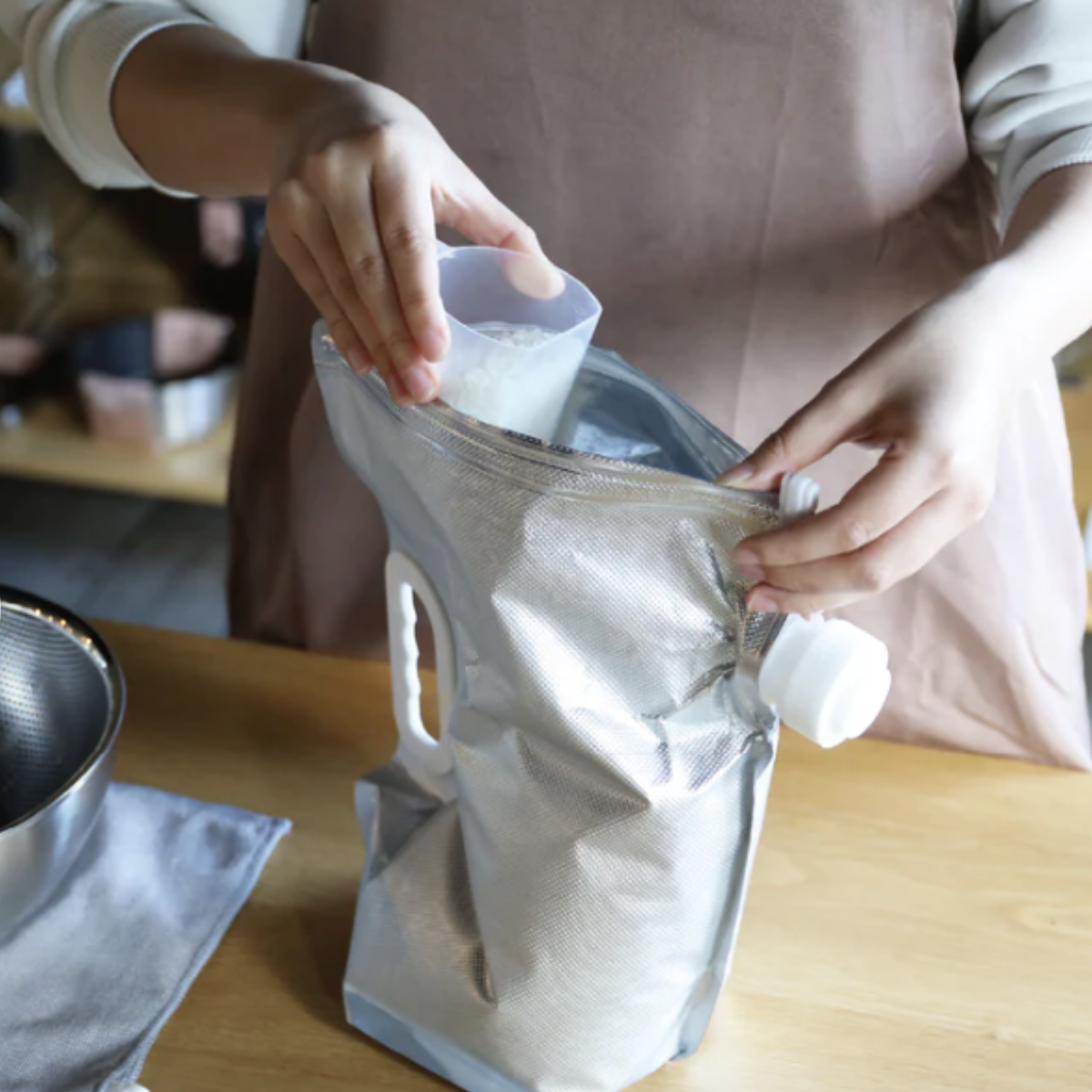 日本真空密封米袋套裝 - 保持米飯新鮮，防止變質