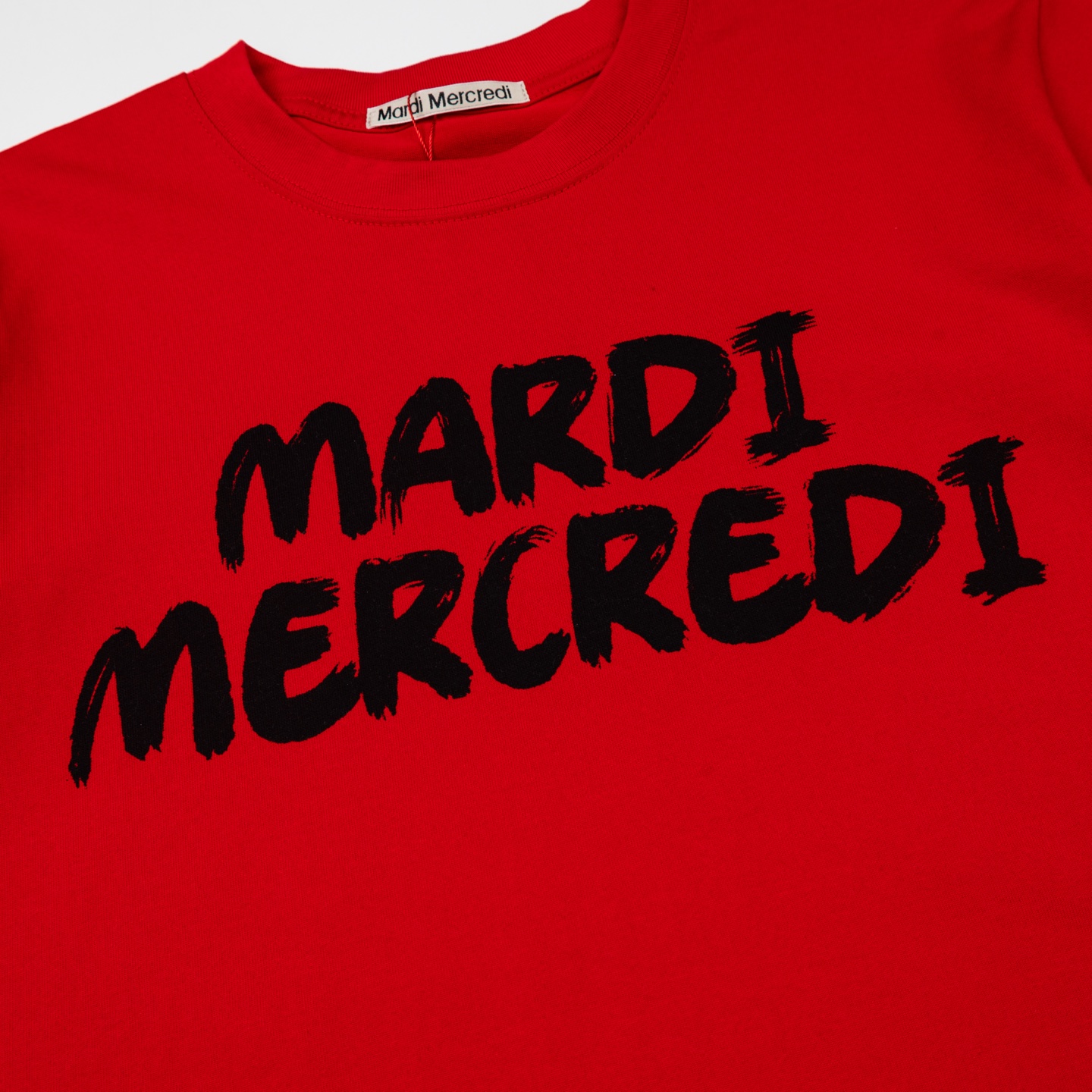 Mardi Mercredi Brush Logo Tee