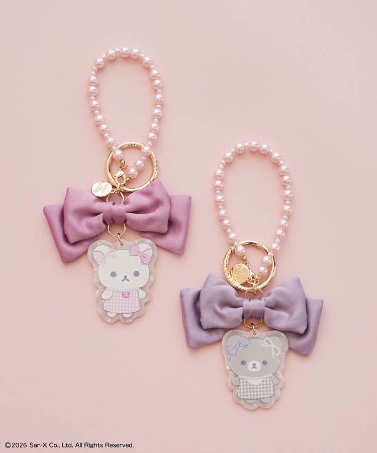 🎀【預訂】Maison de FLEUR × RILAKKUMA 白熊掛飾