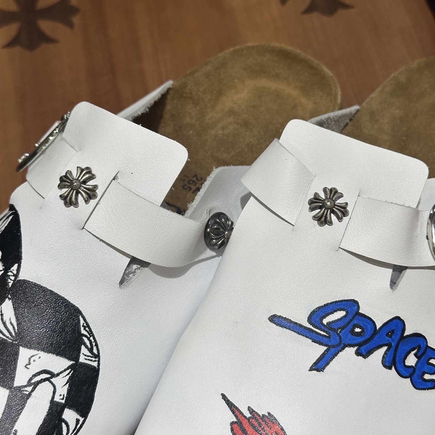 Chrome hearts x Birkenstock