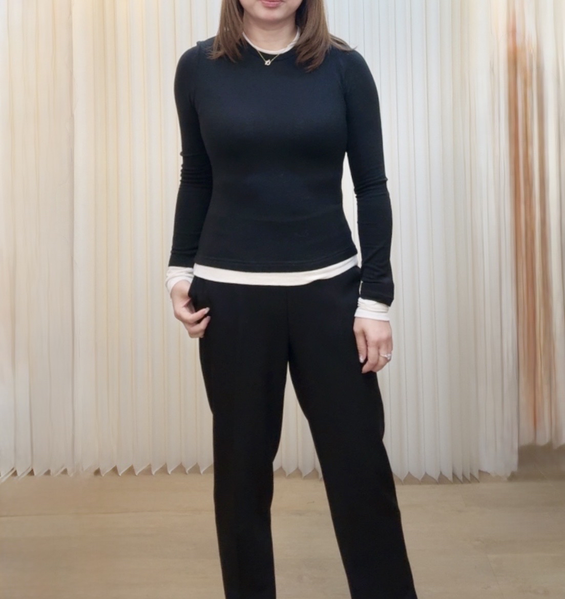 韓國假兩件衫 M208 01no21225