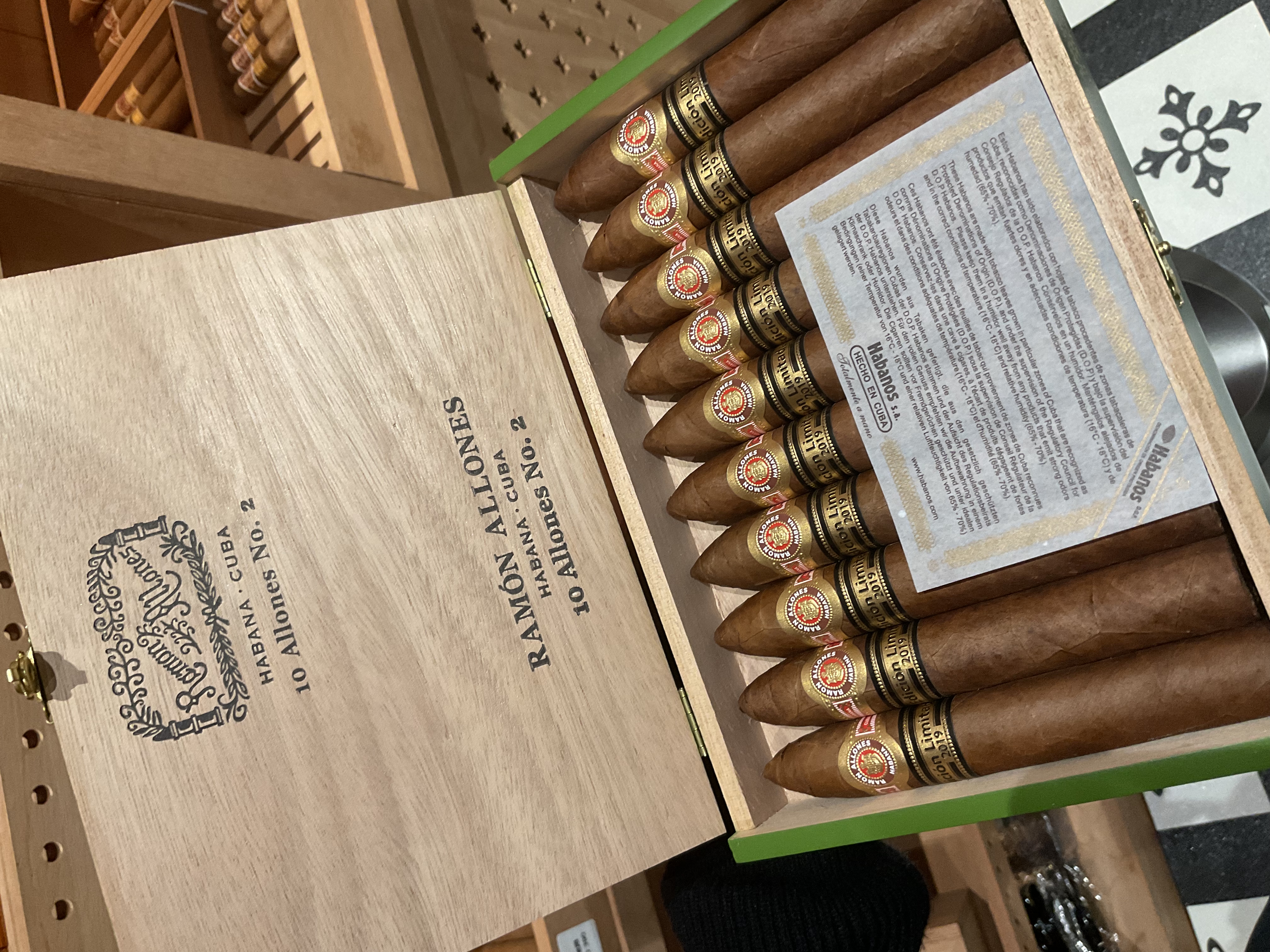 RAMON ALLONES雷蒙阿隆2019限定（10支）