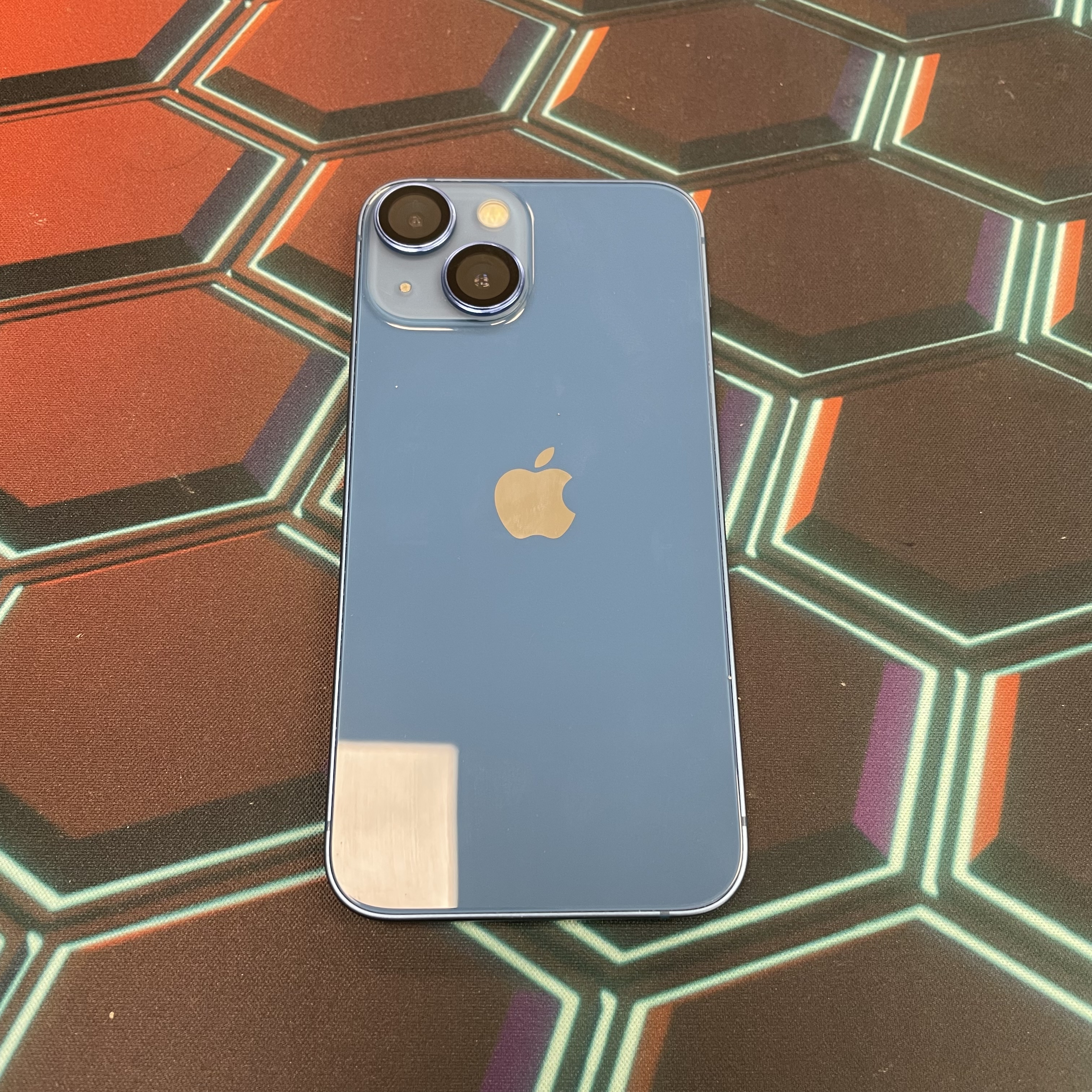 *6900 13 mini 完美機 256GB 電75 藍色 blue