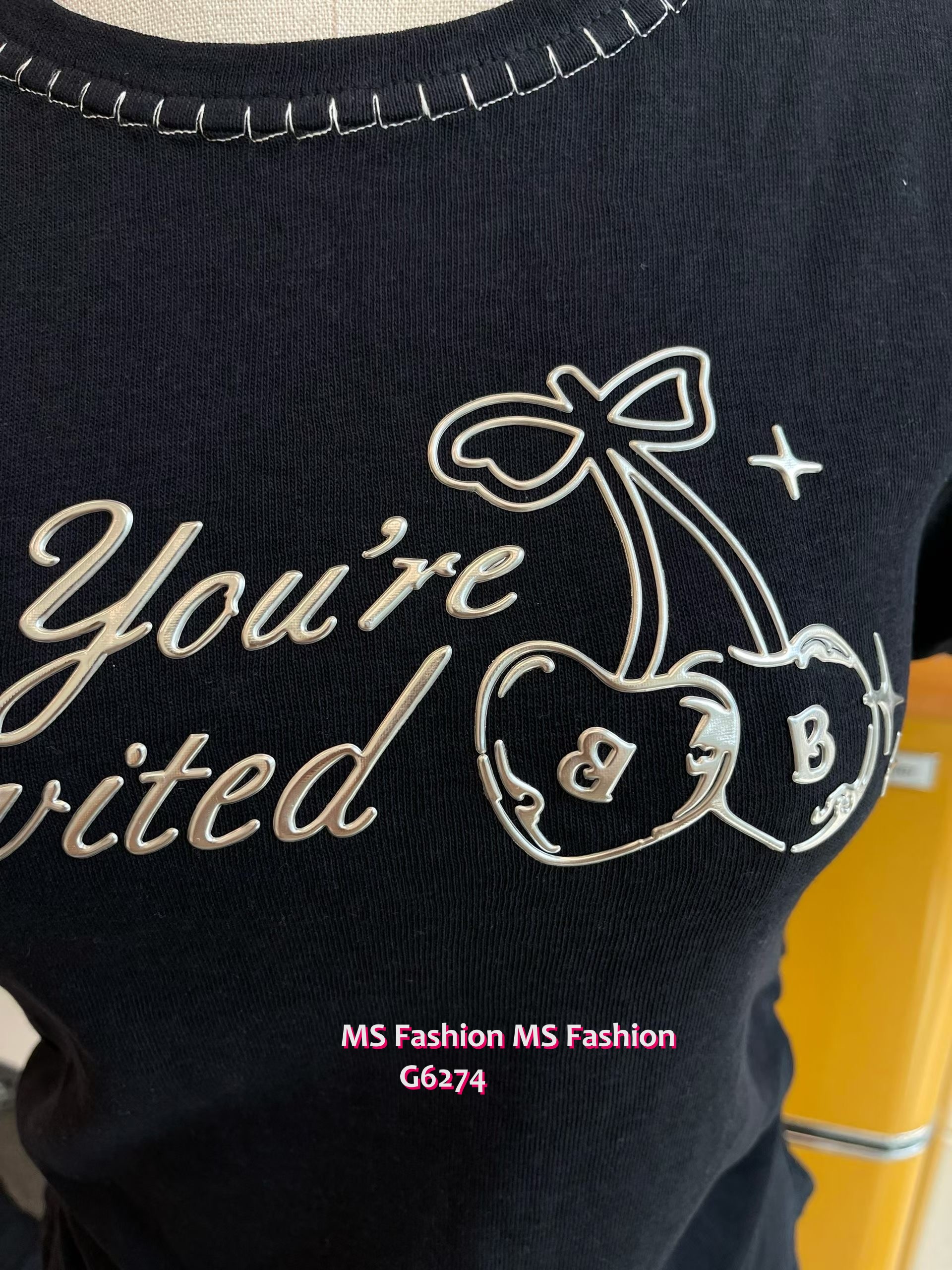 G6274 韓國🇰🇷型格tee仔