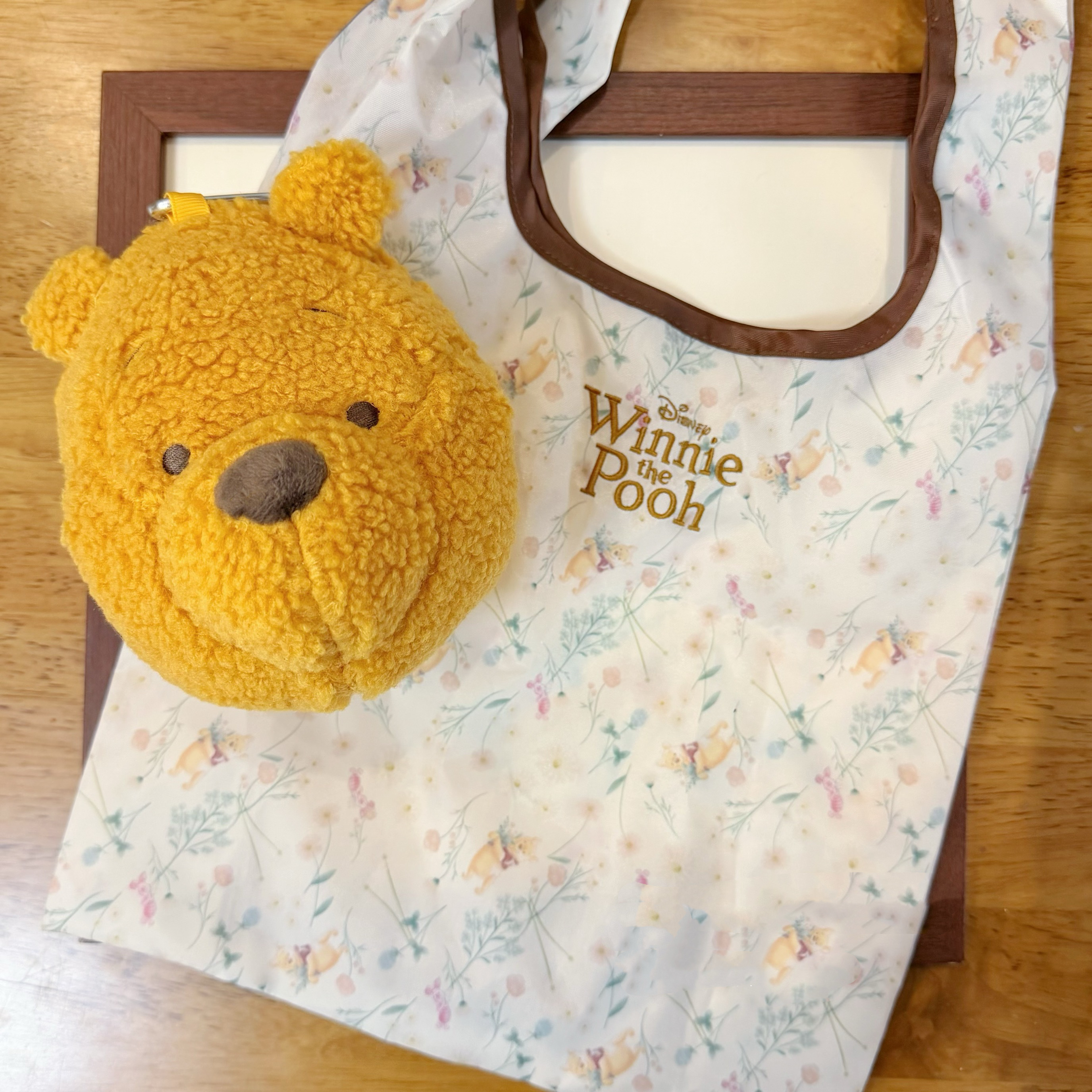 O0008 維尼小熊購物袋