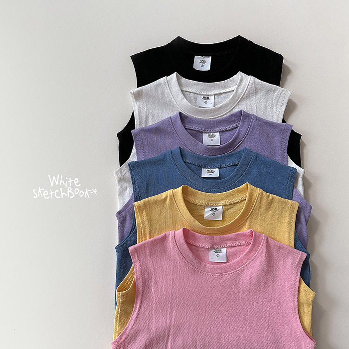 🇰🇷WhiteSketchBook背心