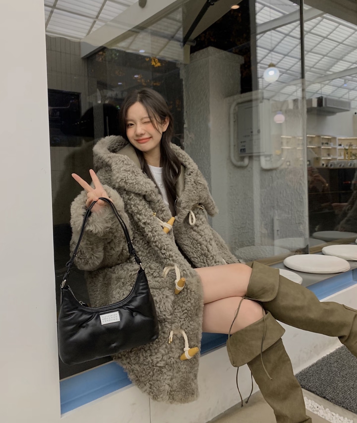 限時優惠😍訂貨📮Maison Margiela small hobo  Size 28x21x6cm