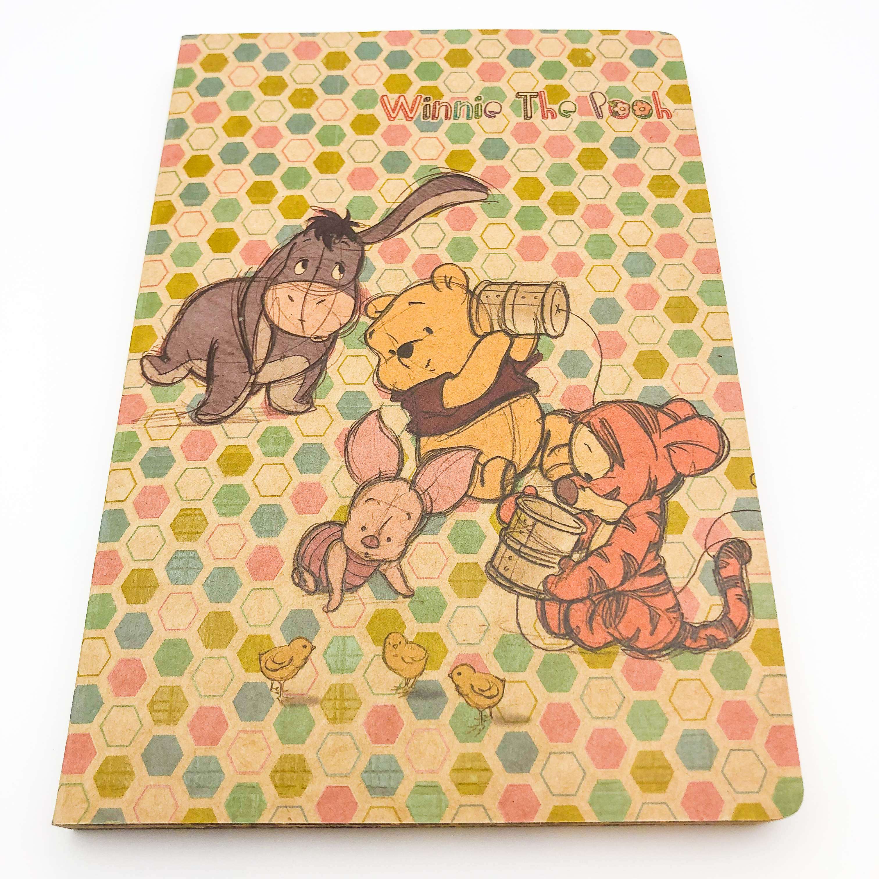 好可愛筆記本-牛皮 Winnie the Pooh 維尼熊 (DPNA-336B)