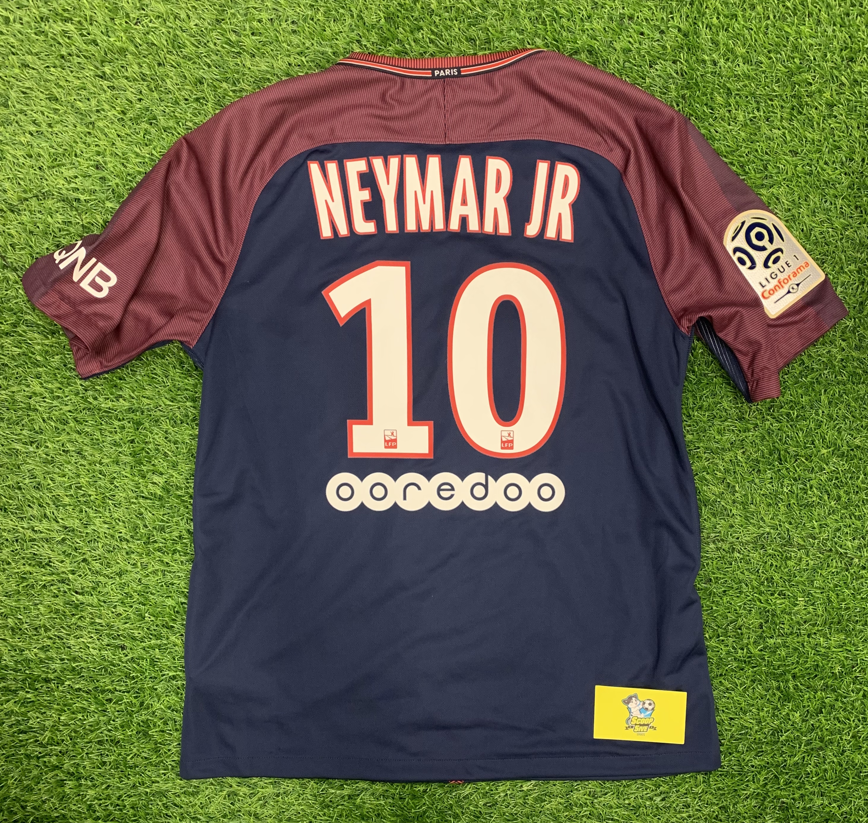 二手 90%新 2018-19 PSG 巴黎聖日耳門 主場 球迷版 短袖 連10 Neymar JR 連法甲章