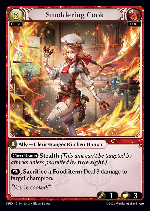 FOIL - Smoldering Cook / PRD-133 (U)